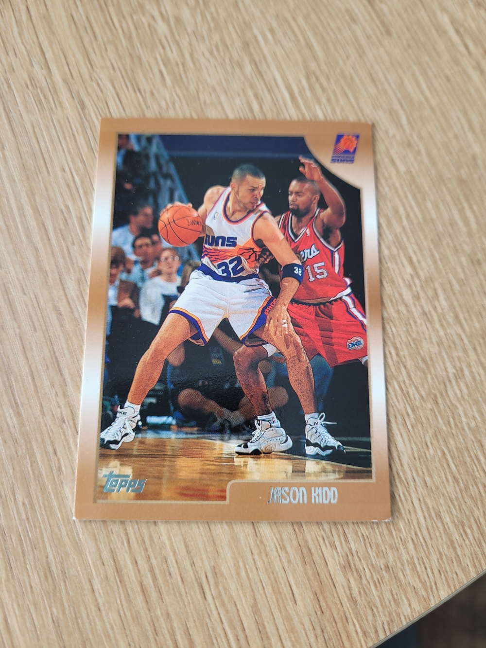 Topps Jason Kidd Basketball Card - White & Purple Jersey